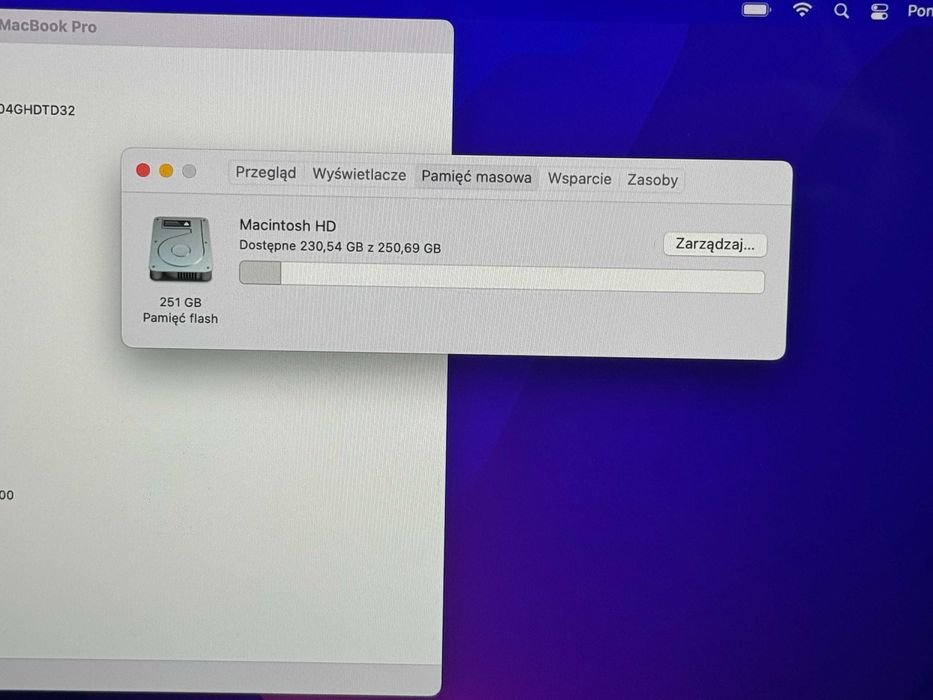 MacBook Pro 13 2016 Touchbar i5 8GB RAM 256GB SSD