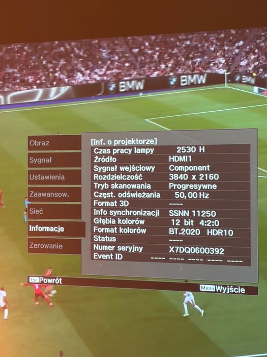 Rzutnik Epson TW7000 4K
