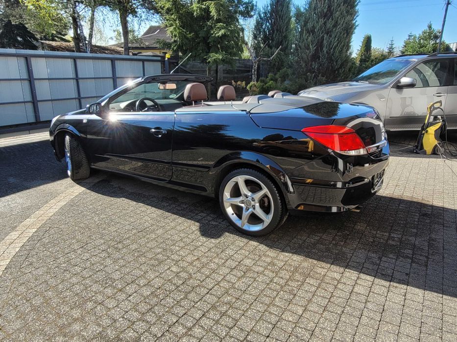 Opel Astra 1.8 Cabrio Endless Summer brązowe skóry klima elektryka