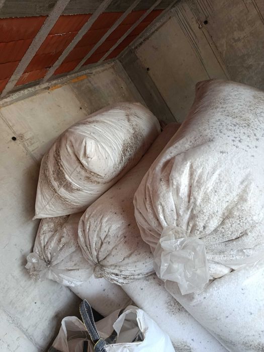 Sacos esferovite 500l com aditivo betão leve