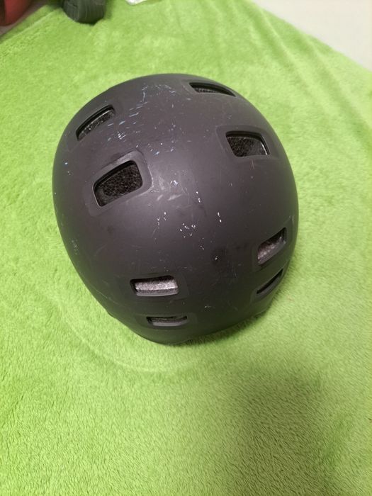 Шолом дитячий велосипедний BTWIN teen 500 black dh010-s  52-55 см