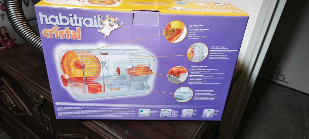 Gaiola para hamster Habitrail cristal