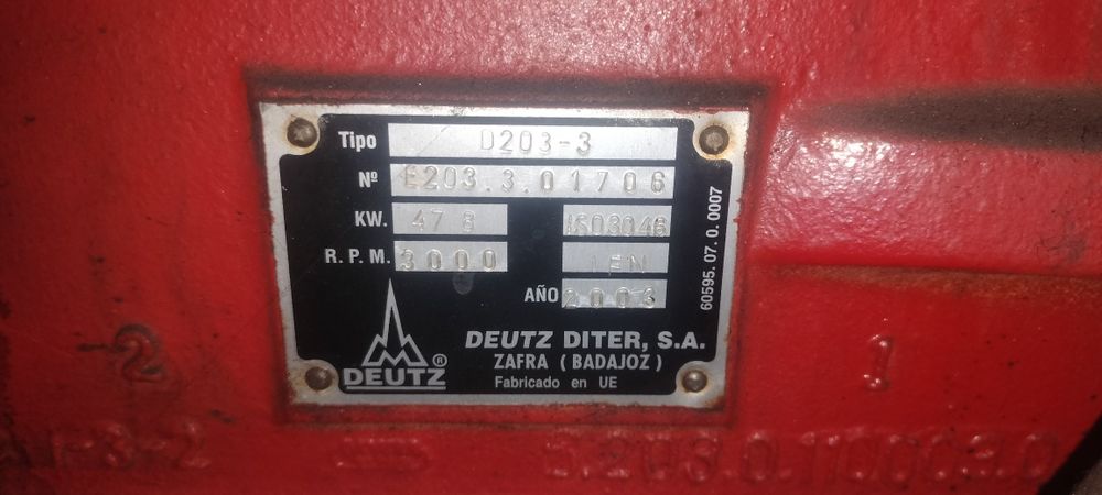 Motor deutz d203-3