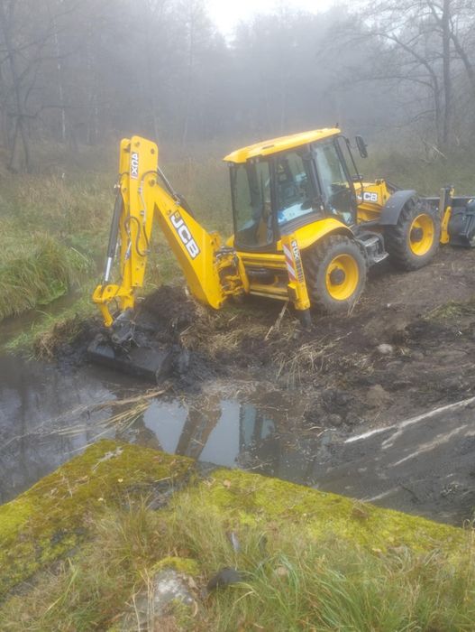Usługi koparko-ładowarką