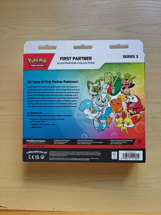 Pokemon TCG: First Partner Illustration Collection 3