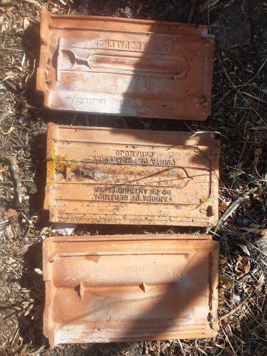 Telhas marselha usadas