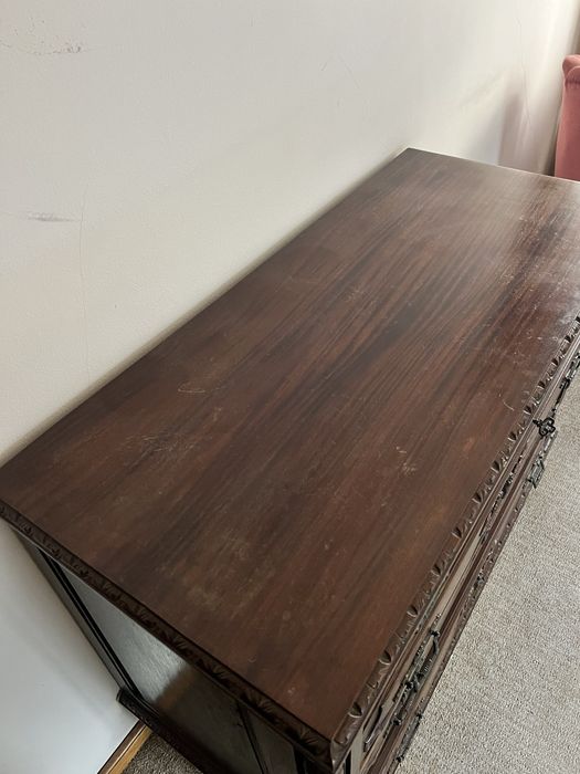 Cómoda 4 Gavetas Madeira Maciça