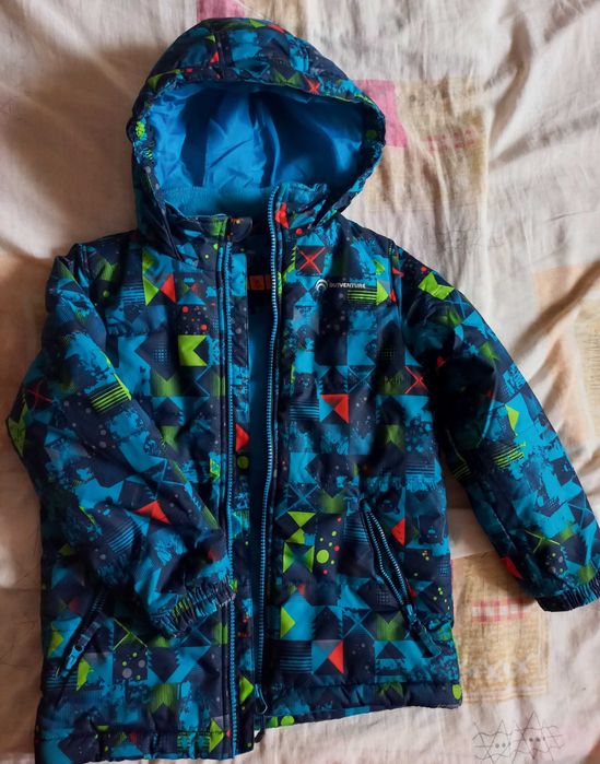 Зимова дитяча куртка на хлопчика ріст 116