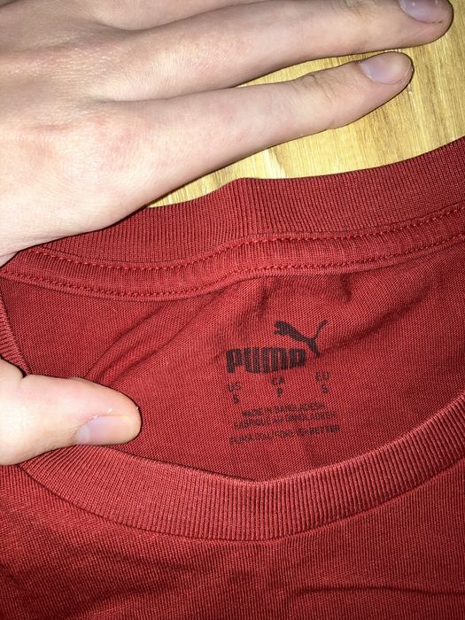 футболка puma красная