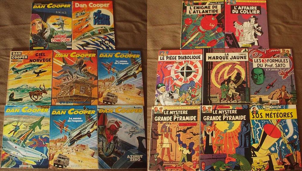 201 bandes dessinées de collection en français-Banda desenhada