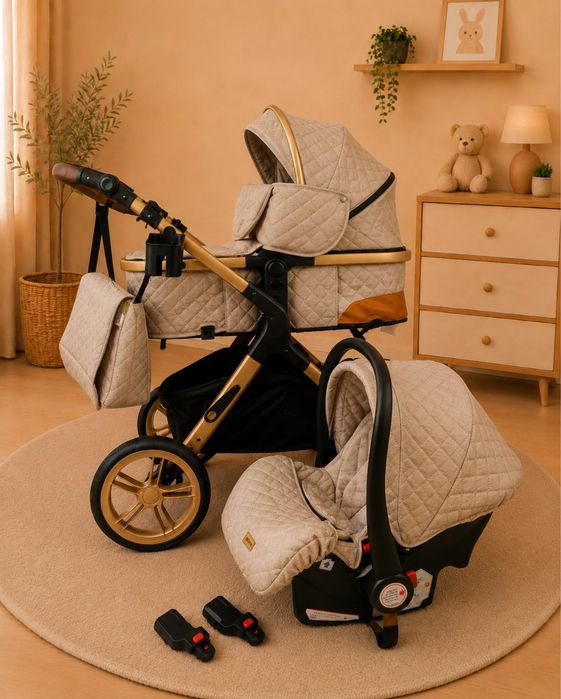*** CARRINHO DE BEBÉ TRIO ** 3 em 1 ** NOVOS ** Grande Promoção ***