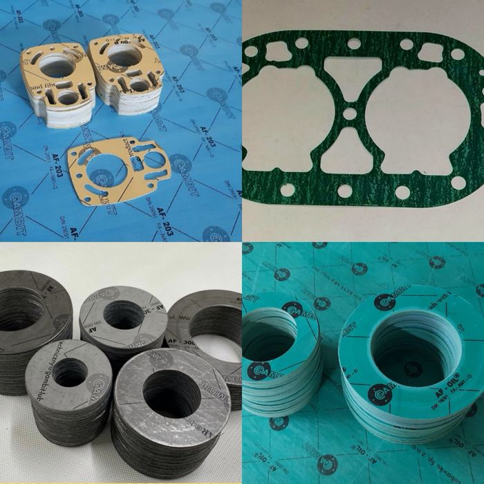 паронит ПМБ, ПОН б, ПК, ПА, прокладки згідно Ду,