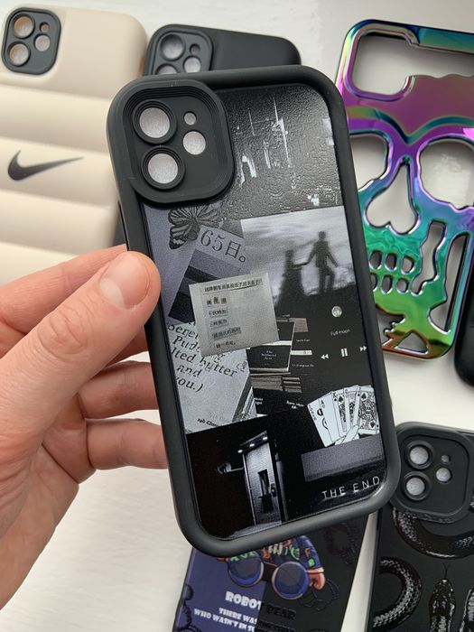 Case IPhone 11, чехол, чехлы, айфон, silicone, Nike, TNF