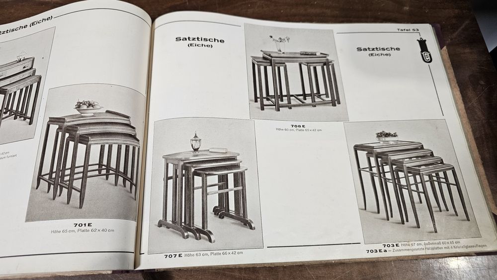 Przedwojenny katalog mebli - ILSE EINZELMÖBEL AUSGABE 1930