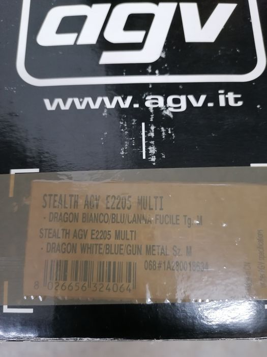 Capacete AGV Tamanho M, Muito Bom Estado!