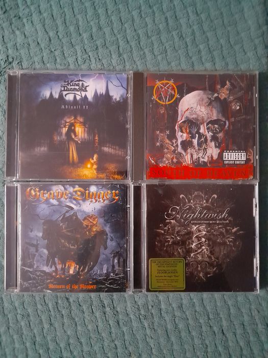 Фирменные CD диски Avatarium, Grave Digger, King Diamond, Slayer