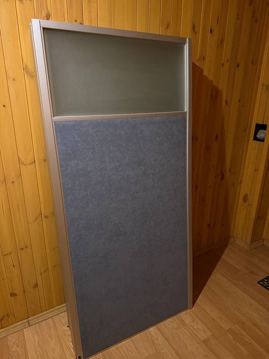 Офісні перегородки - металопрофіль зі склом