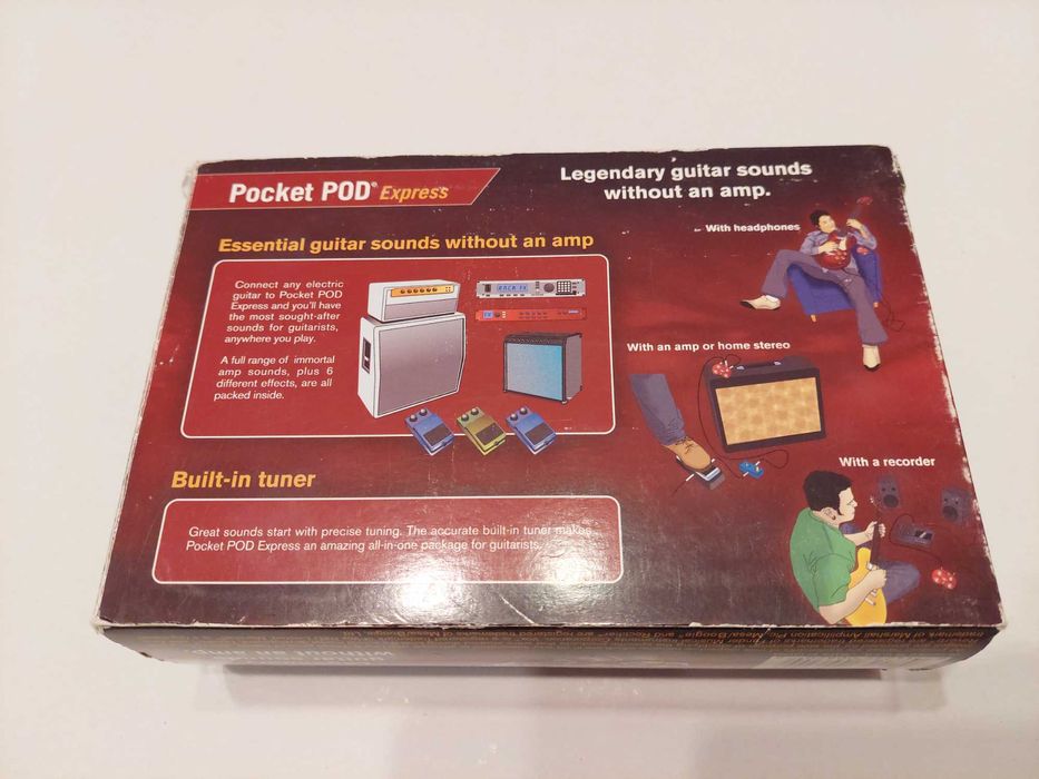 Line 6 Pocket POD Express - procesor gitarowy