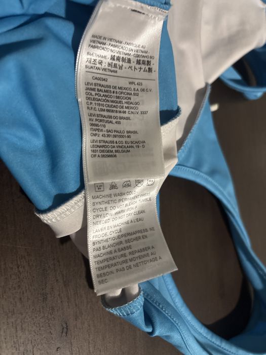 Body strój kąpielowy bluzka LEVIS