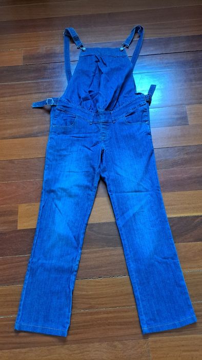 Jardineiras ganga grávida