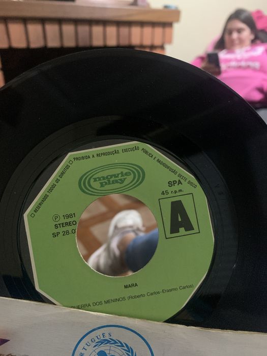 Vinil “Mara - Guerra dos meninos / aquela nuvem”