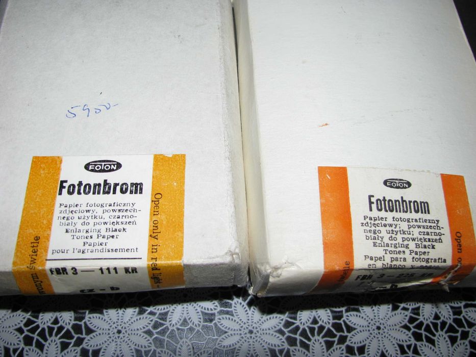 Agfa Fotonbrom papiery do ciemni
