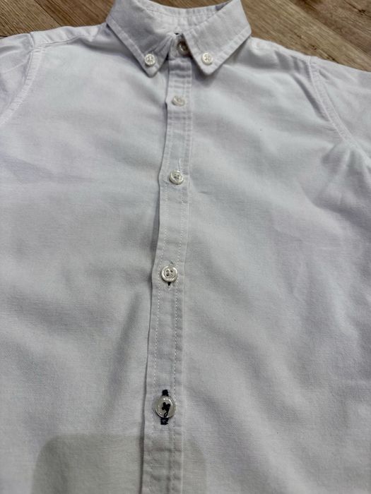 Сорочка ZARA для хлопчика 104, біла, класична, 3–4 роки