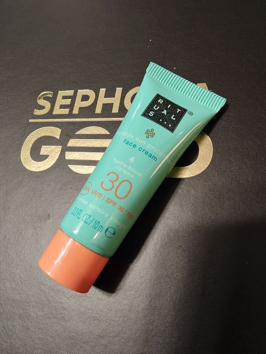 Krem Clarins spf20 i Rituals spf30 zestaw miniatur mini travel krem