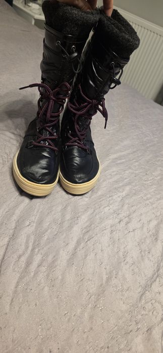 Śniegowce damskie Tom Tailor czerne