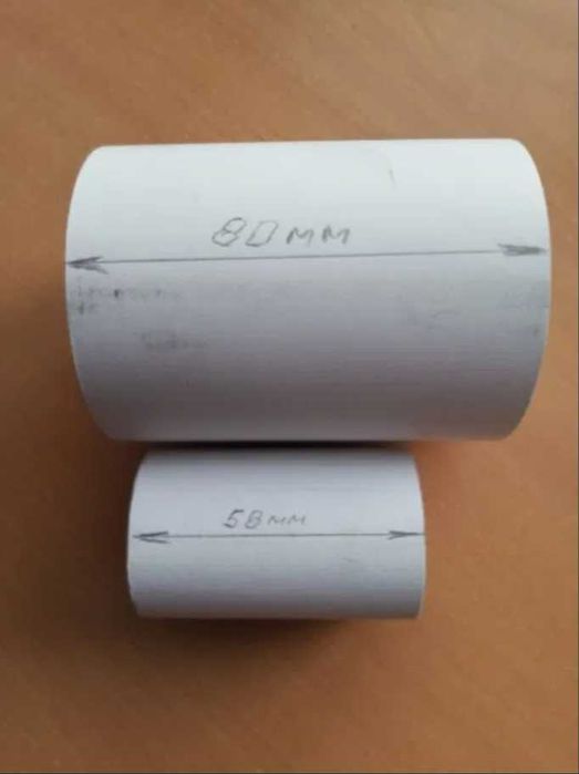 Касова стрічка лента чекова кассовая термолента ПРРО бумага принтер