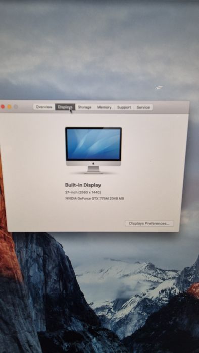 Apple i-Mac 27' Late 2013 1TB