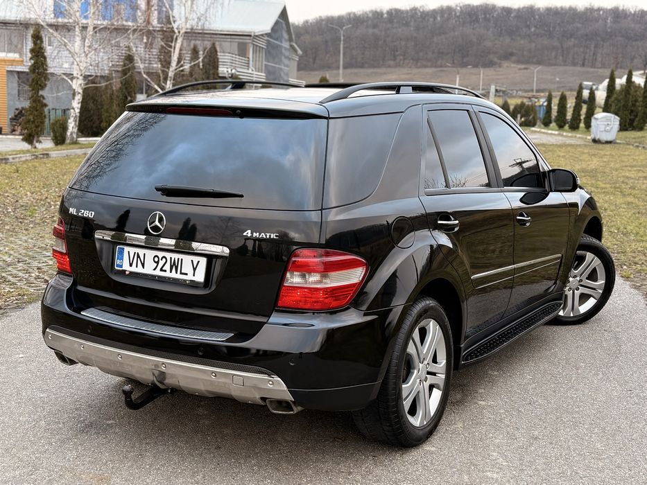 Mercedes Benz ML 164 V6 cdi Чорна на Чорнім, 275 тис км 100% рідний