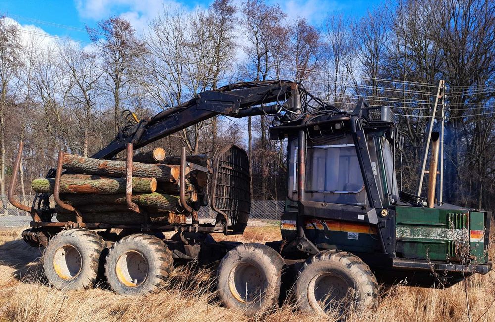 forwarder FMG 678 chwytak do drewna z rotatorem