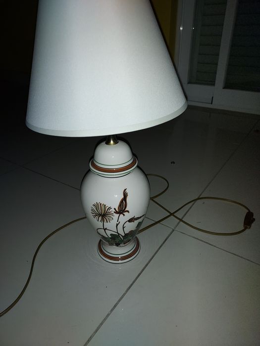 Candeeiro porcelana