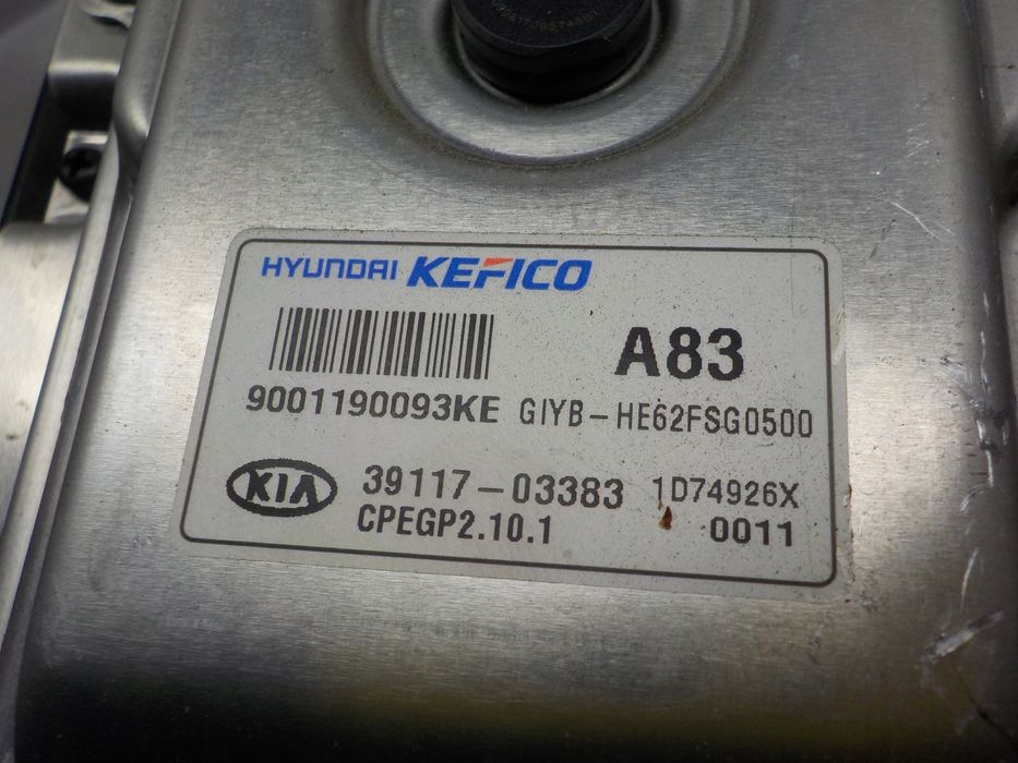 KIA Stonic 1.2 zestaw startowy komputer stacyjka kluczyk 39107-03383