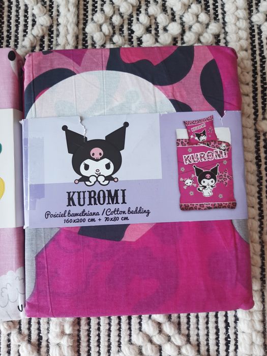 2 komplety pościeli, dziewczynka, Kuromi