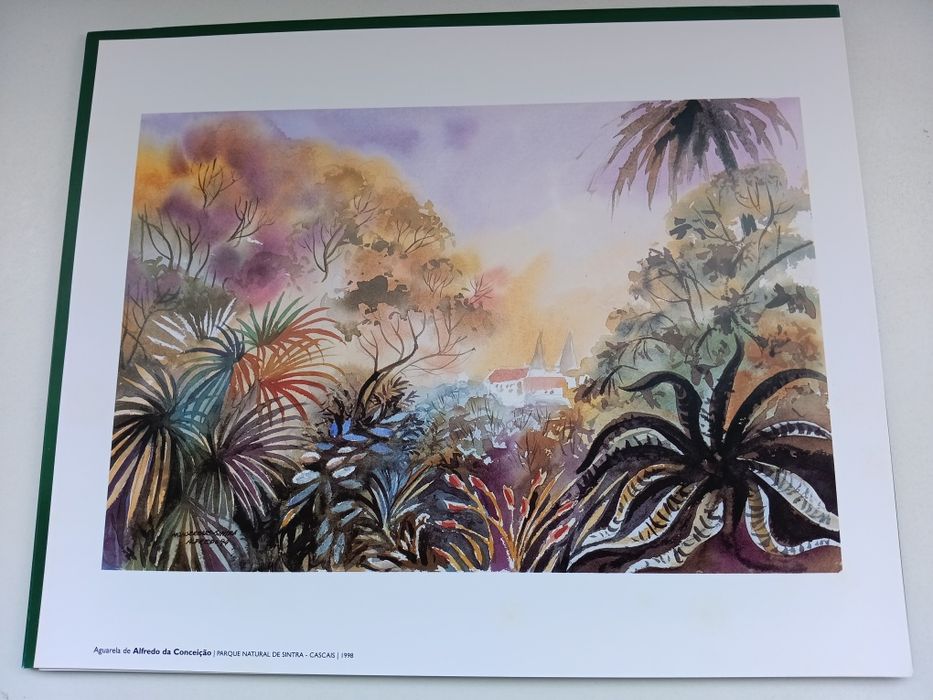 Coleção 6 Gravuras Parq. Monserrate Sintra 1998 | Art Prints Sintra