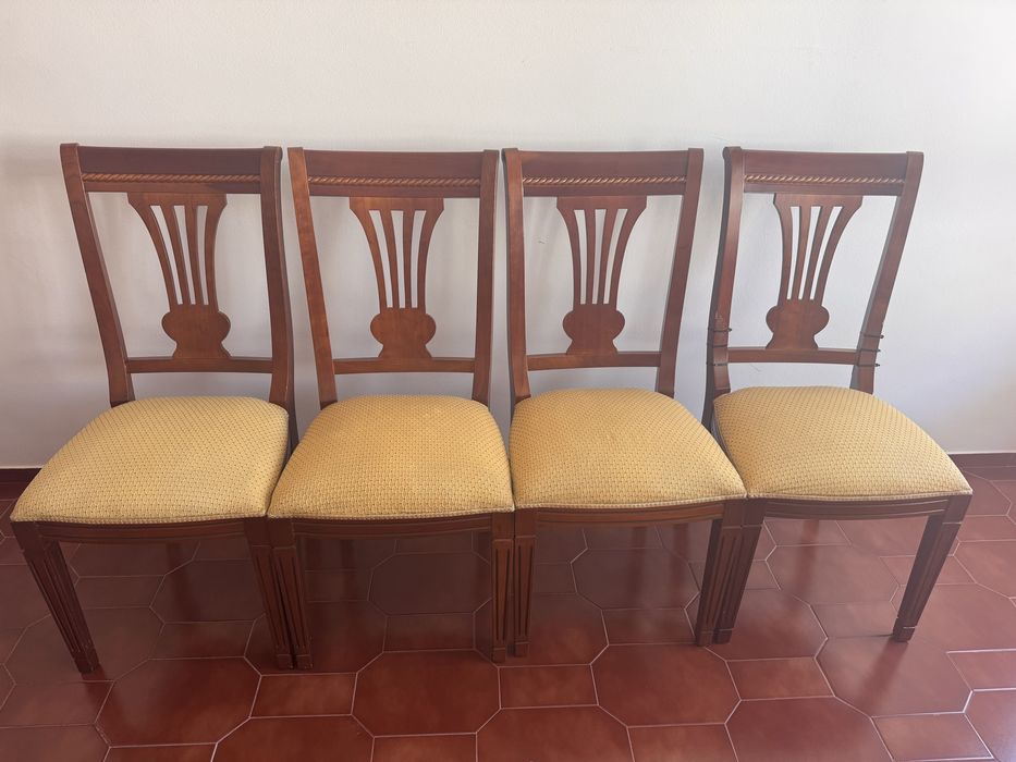 6 cadeiras vintage