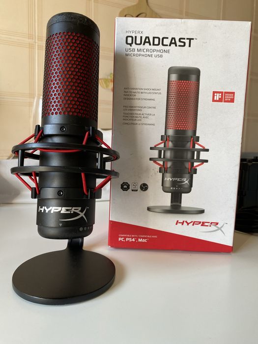 Microfone hyperx quadcast