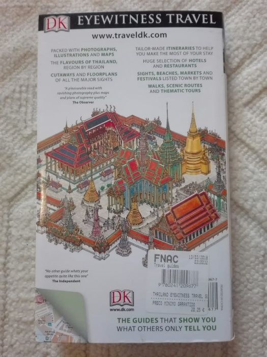 Guia Tailândia Eyewitness Travel