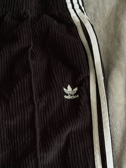Вельветові штани кльош Adidas