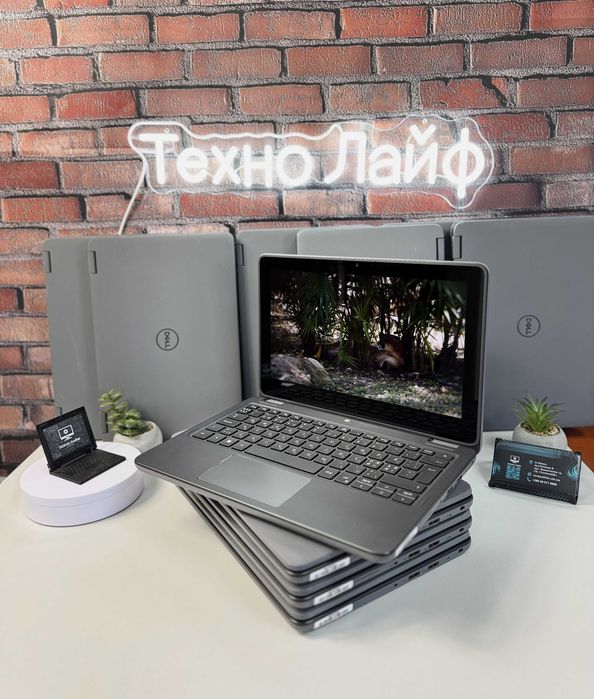 Сенсорний Dell Latitude 3120·Pentium N6000 4 ядра·4GB+SSD128·1000+ШТ