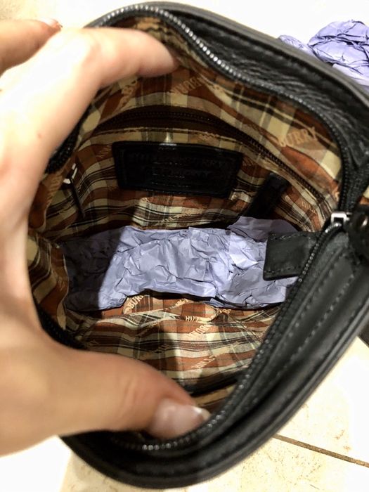 Hillburry шкіряна сумка Hill Burry планшет мессенджер кожаная сумка