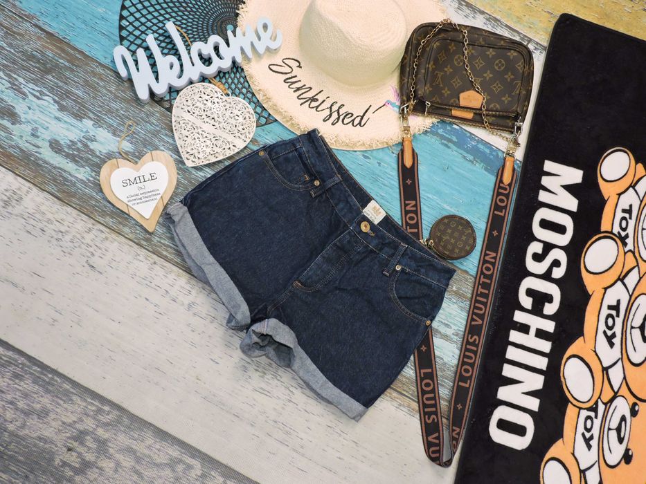 River Island Szorty denimowew jeans 38
