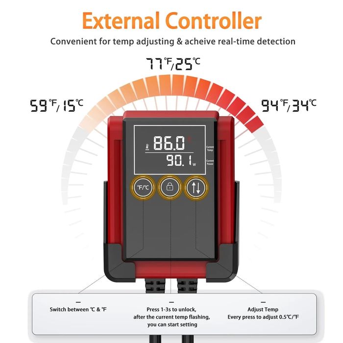 Podgrzewacz wody do akwarium