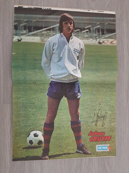 Johan Cruyff Cropan Caderneta Completa 120 Cromos + Poster