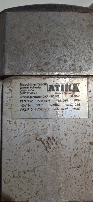 Three-Phase Table Saw Motor with Automatic Function64737775591681122