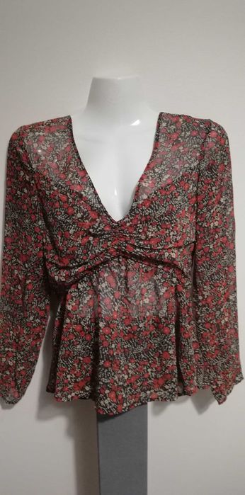 Blusa Manga Comprida Zara