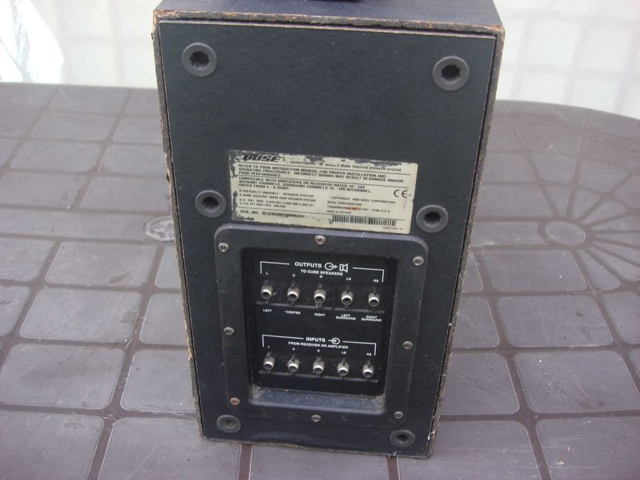 coluna bose acoustimass 10 serie II