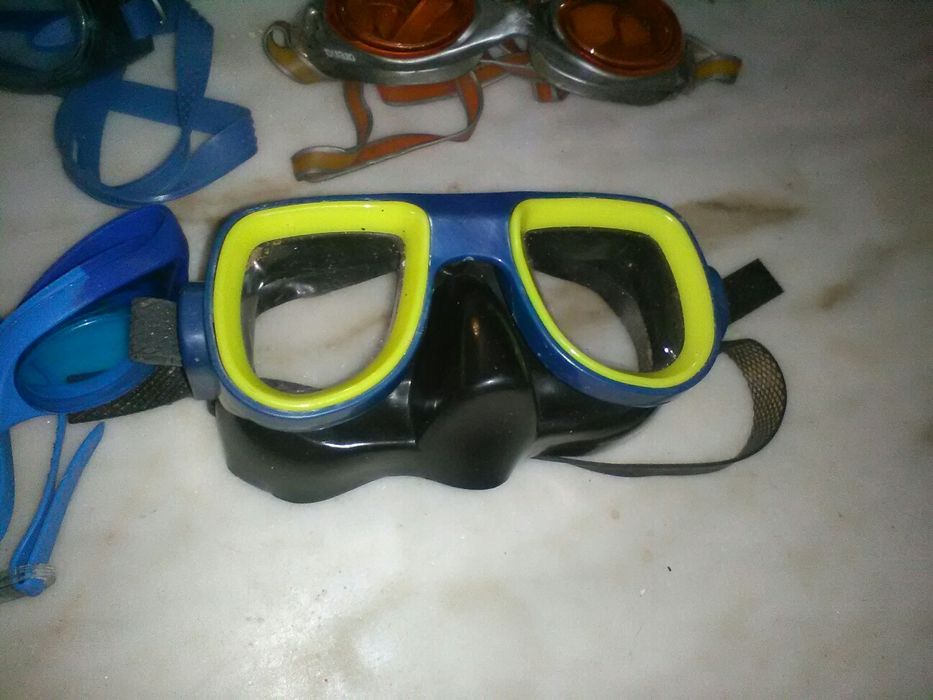 Conjunto de Óculos de Natação e Óculos de Mergulho